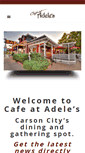 Mobile Screenshot of adelesrestaurantandlounge.com